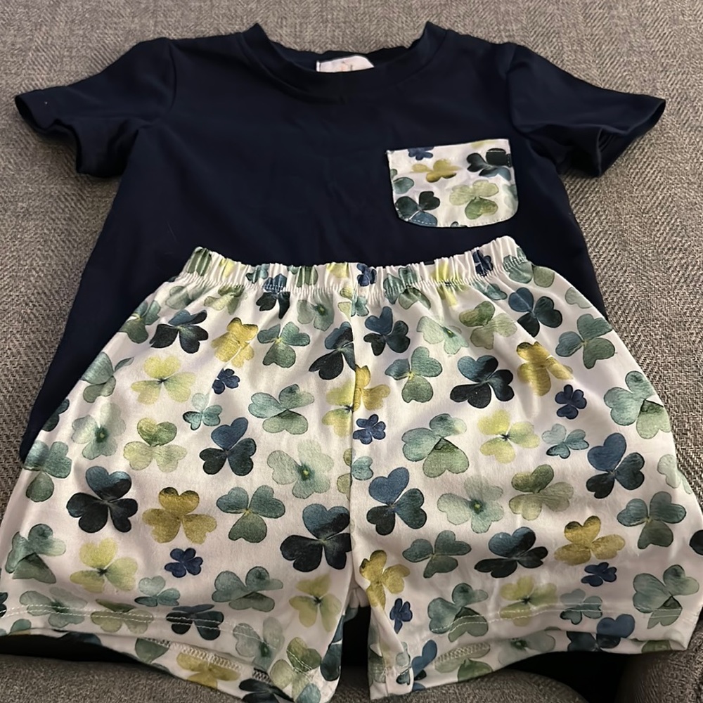 Shamrock Short Set - 3t